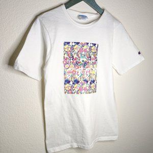 Champion Multicolor Pattern Tee Sz S